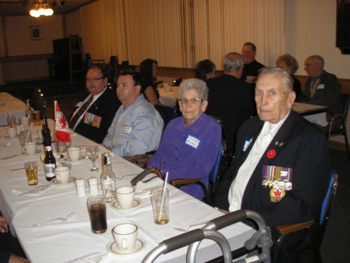 Veterans Dinner Sept 2013