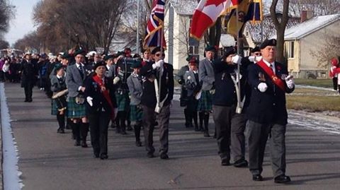 Transcona Legion Parade Nov 11th 2014