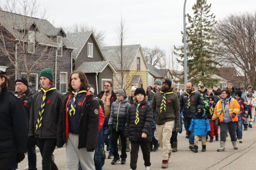 Marching to Ceremony at End End Arena