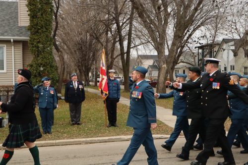 Marching to Ceremony at End End Arena
